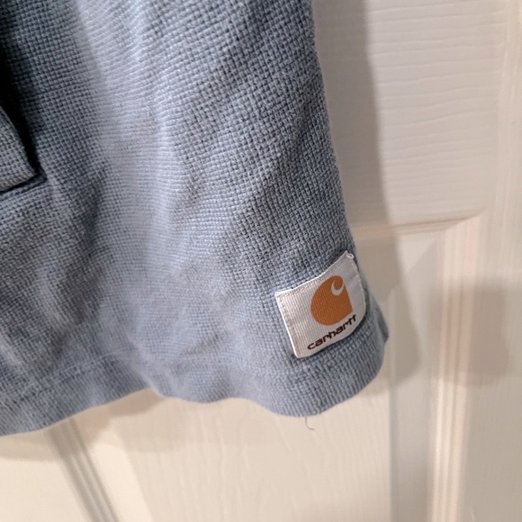 Carhartt baby blue pullover sweatshirt size large - Picture 4 of 7